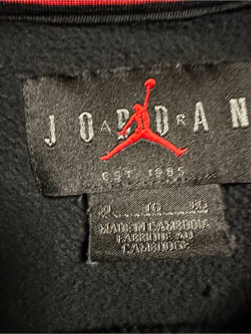 Jordan has wear